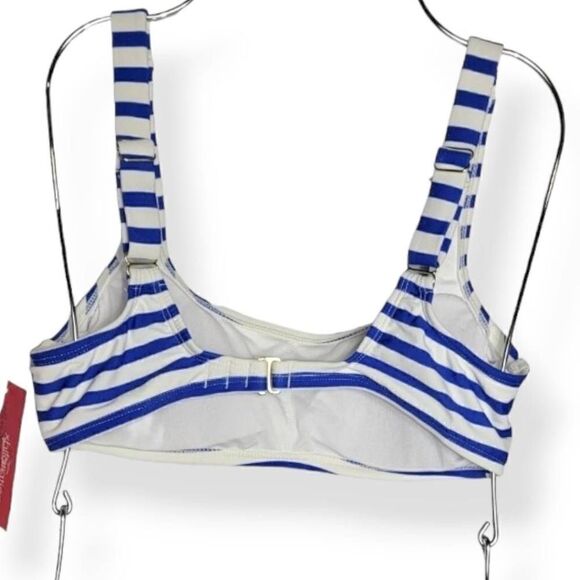 Xhilaration  Striped Bikini Top Medium 4-6 Juniors - Picture 2 of 3